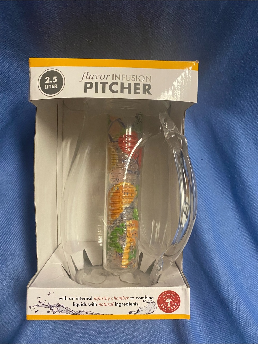 Pitcher for Flavor Infused Drinks